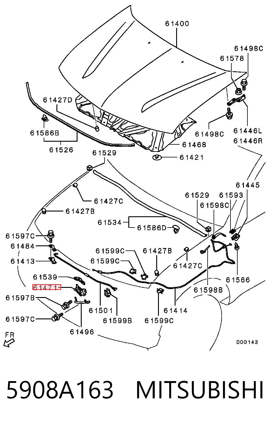5908A163 Mitsubishi