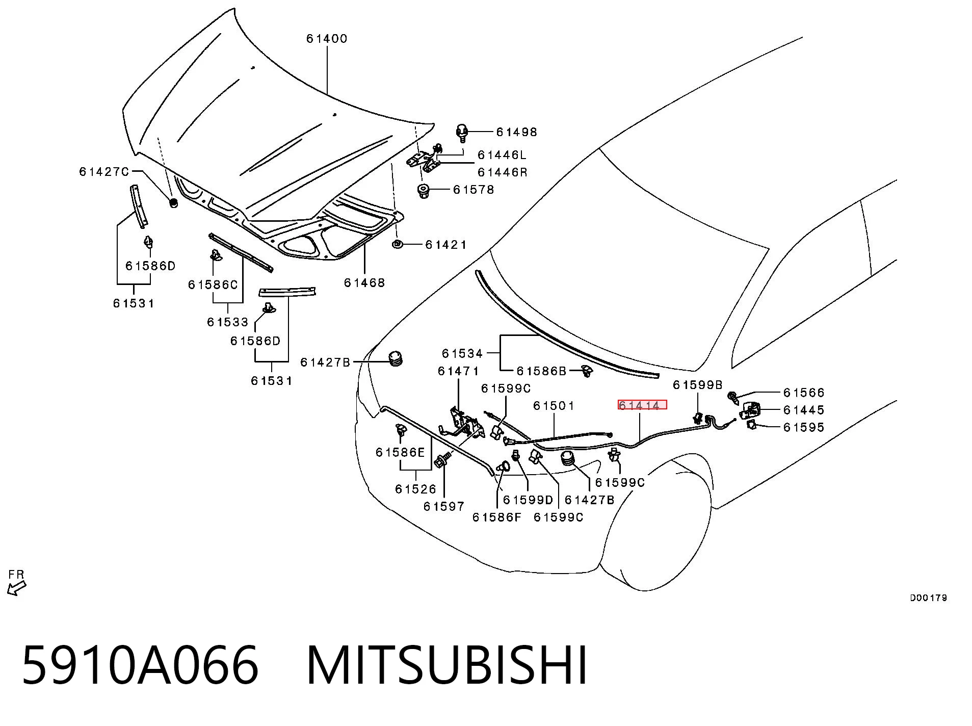 5910A066 Mitsubishi