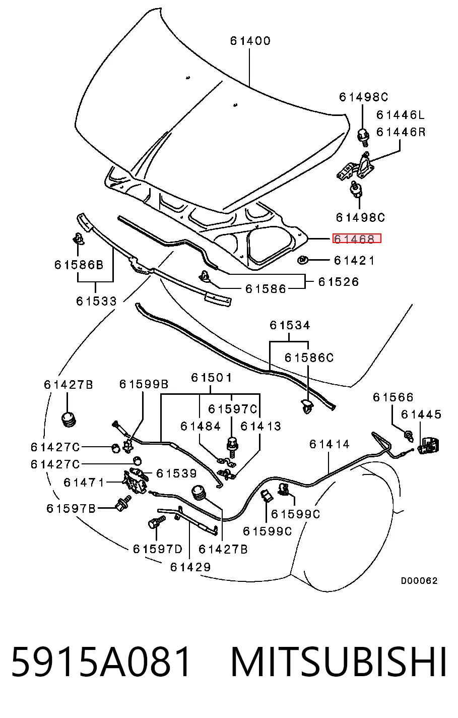 5915A081 Mitsubishi