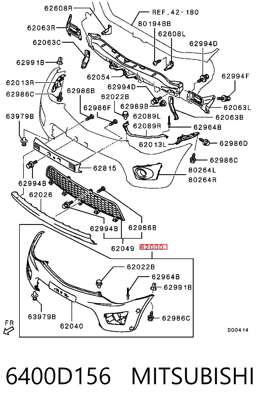 6400D156 Mitsubishi