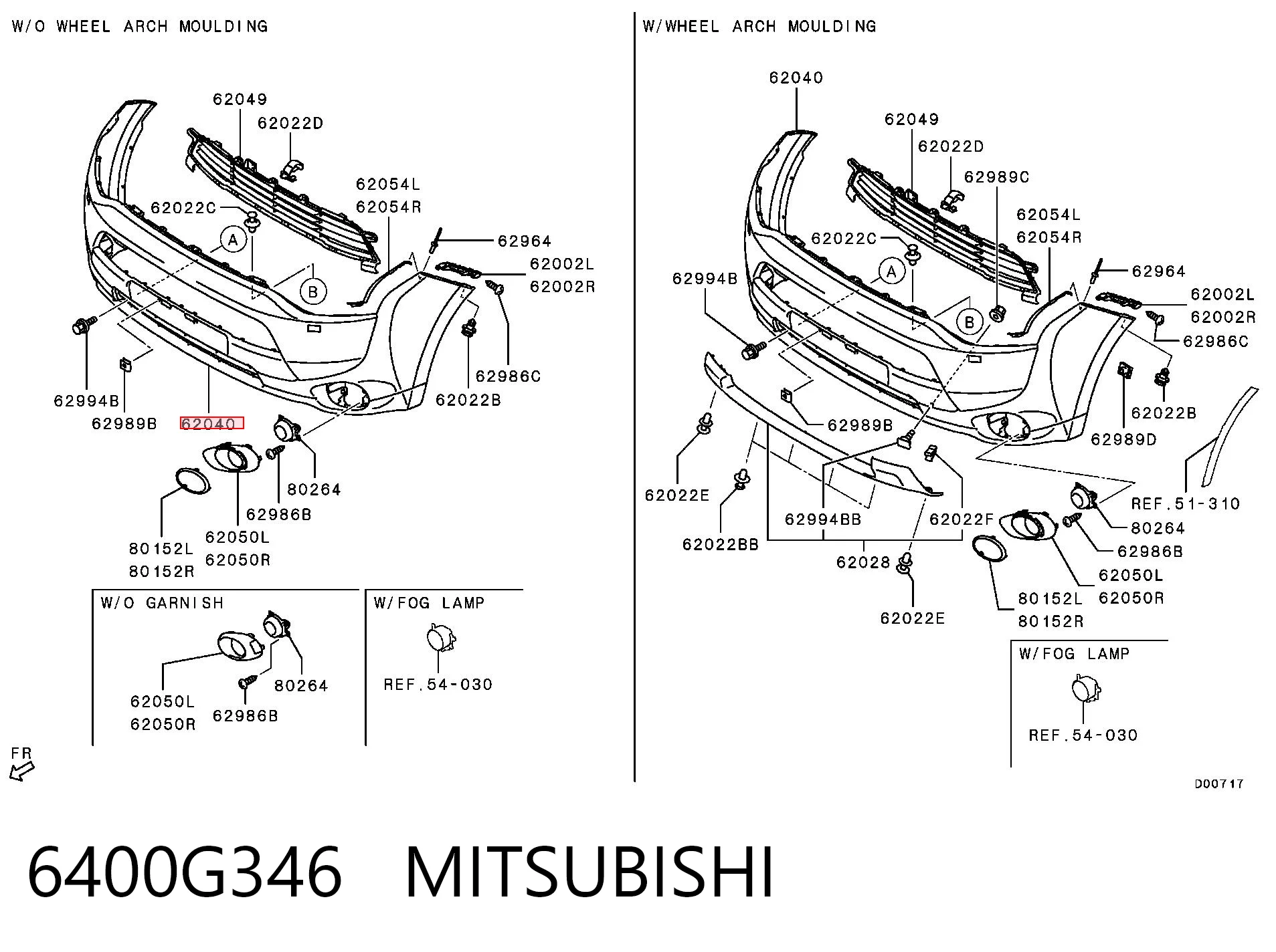 Mitsubishi Outlander III (GF, GG)