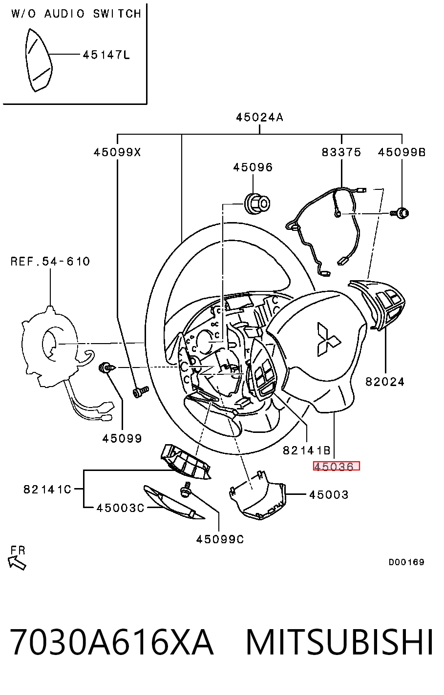 7030A616XA Mitsubishi