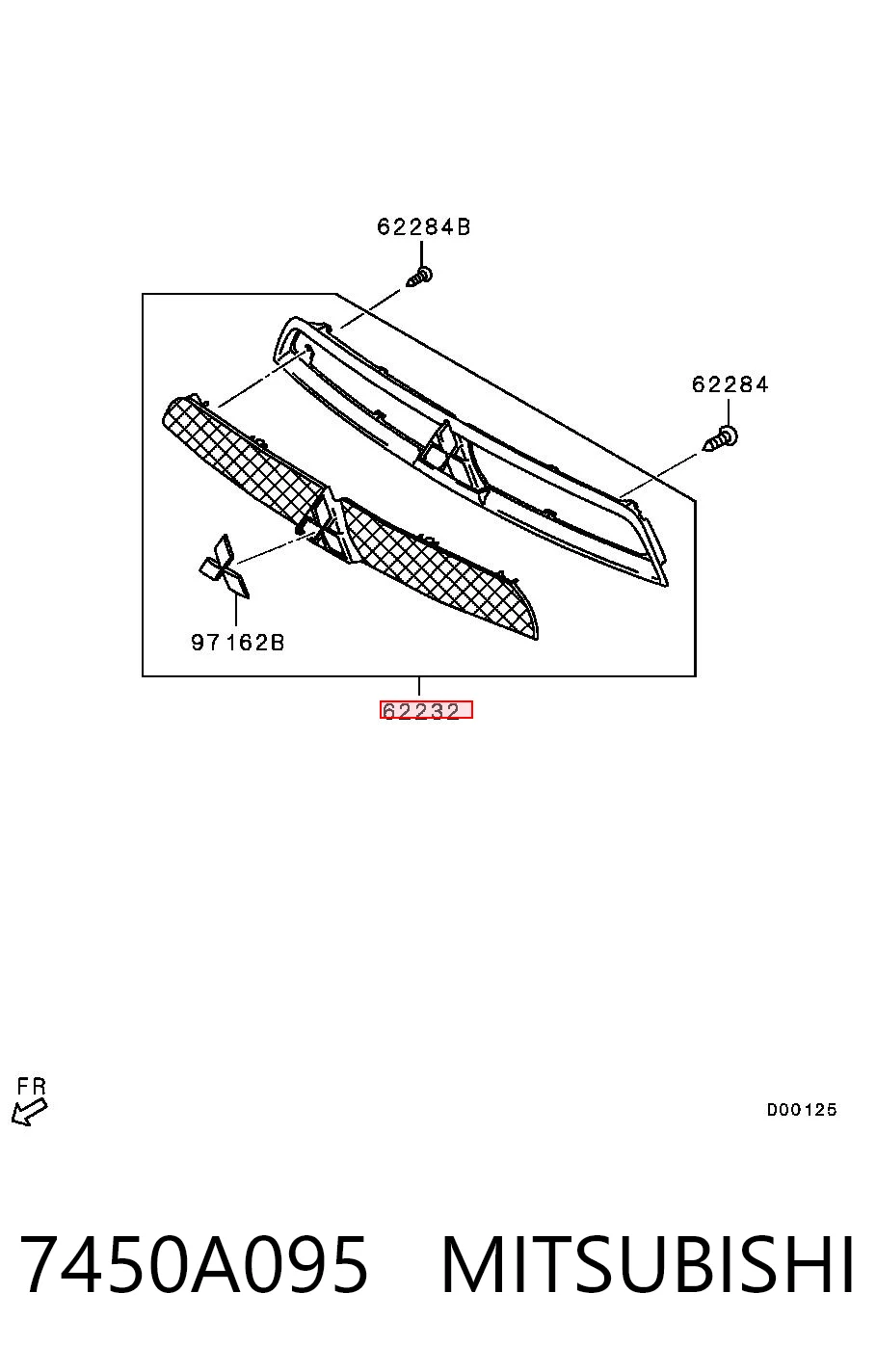 7450A095 Mitsubishi