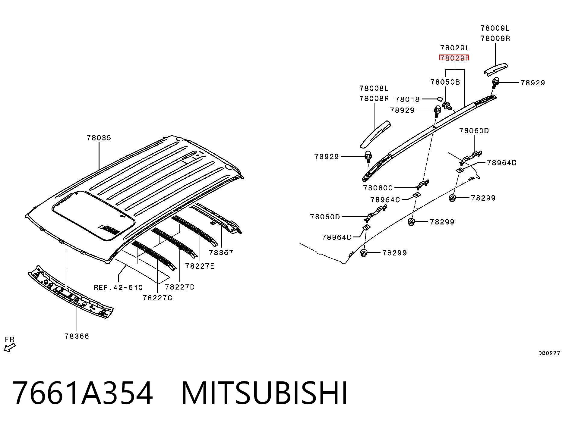7661A354 Mitsubishi