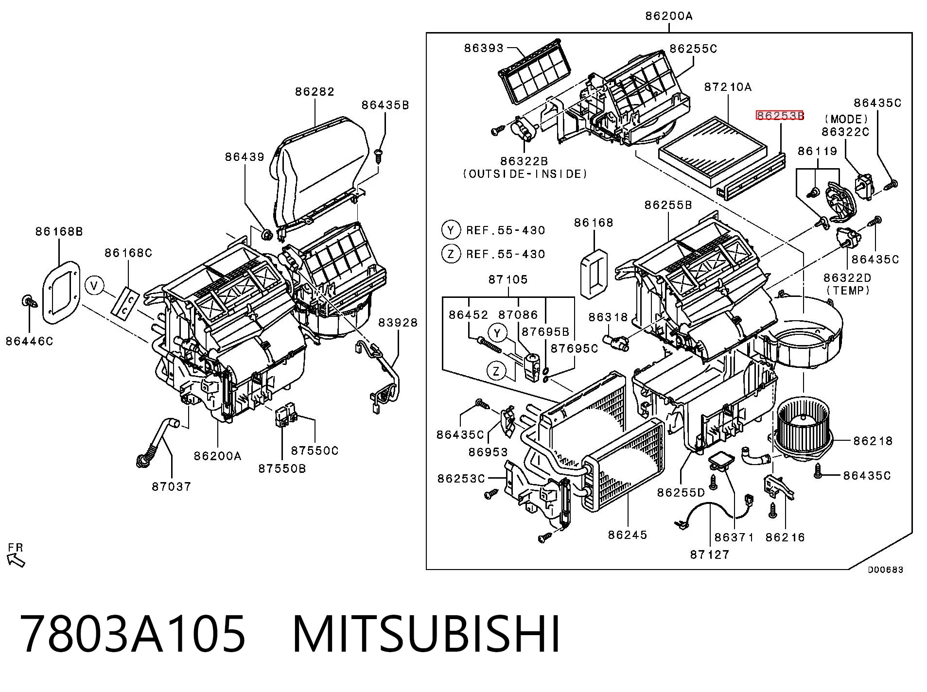 7803A105 Mitsubishi 