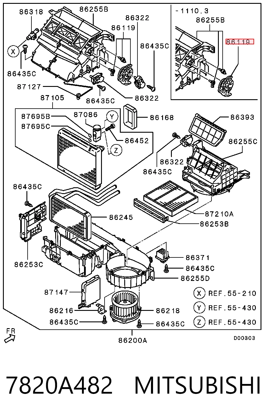 7820A482 Mitsubishi