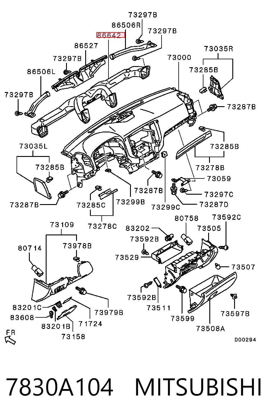 7830A104 Mitsubishi