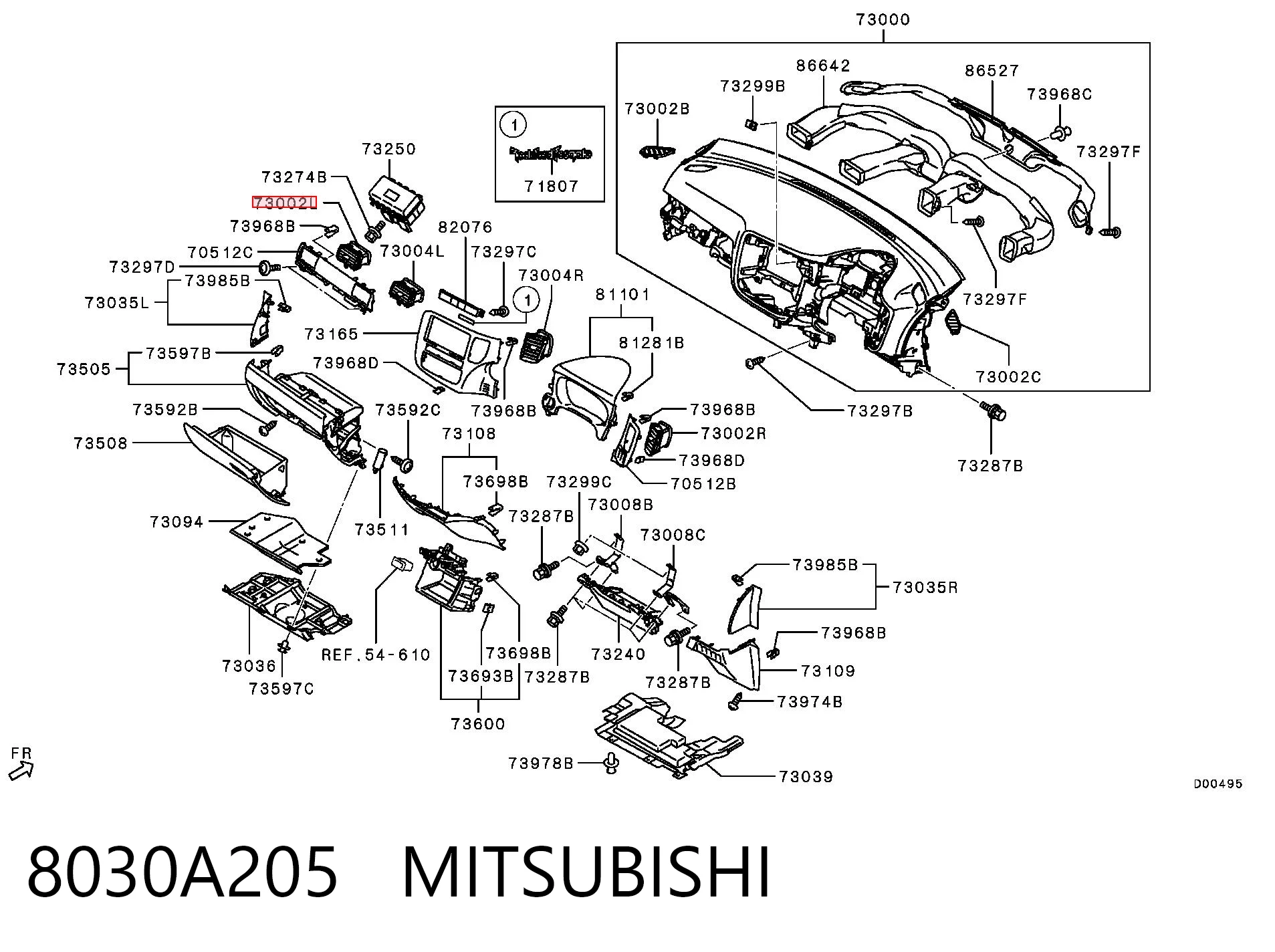 8030A205 Mitsubishi