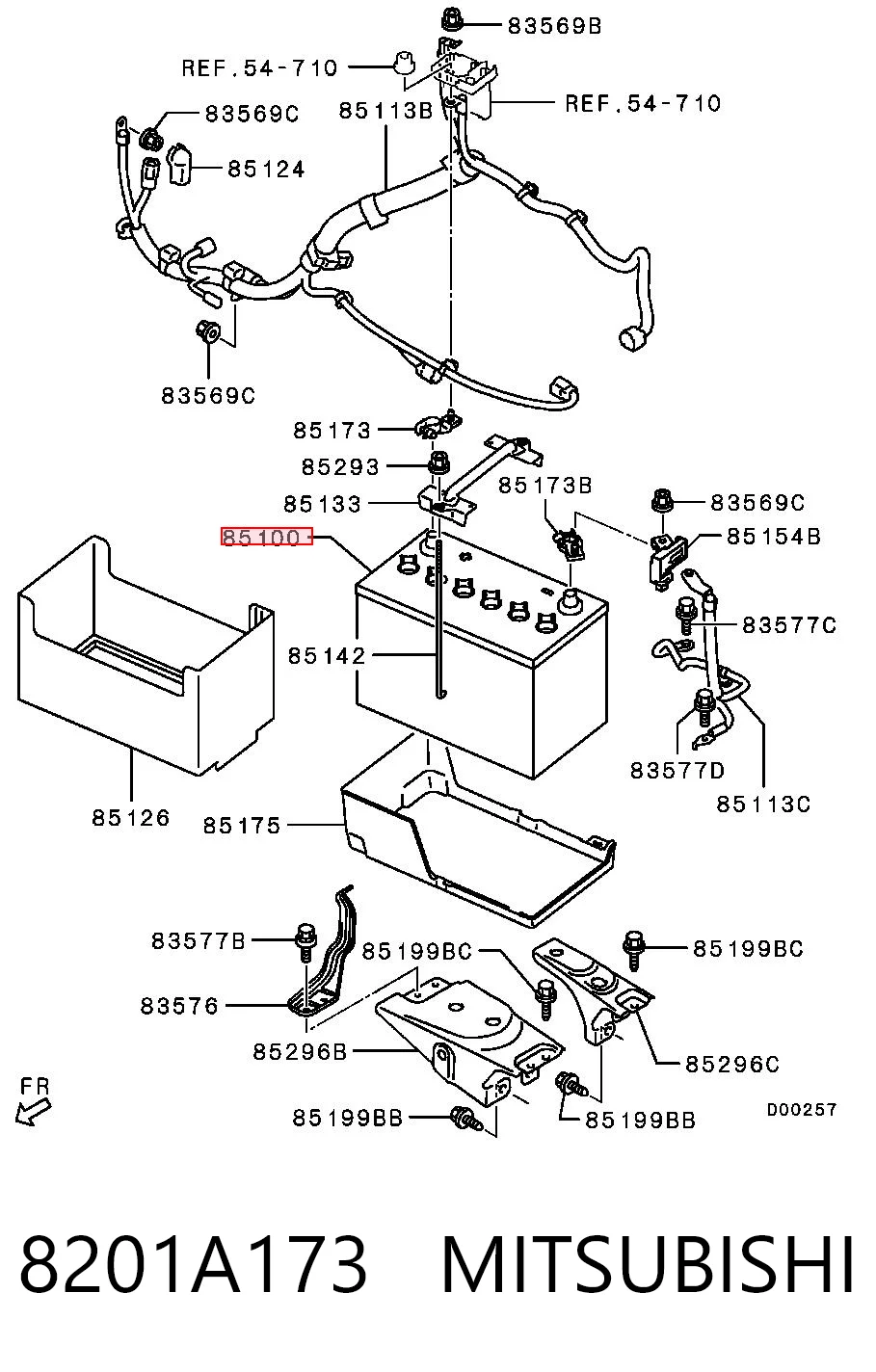 8201A173 Mitsubishi