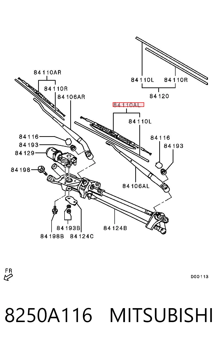 8250A116 Mitsubishi