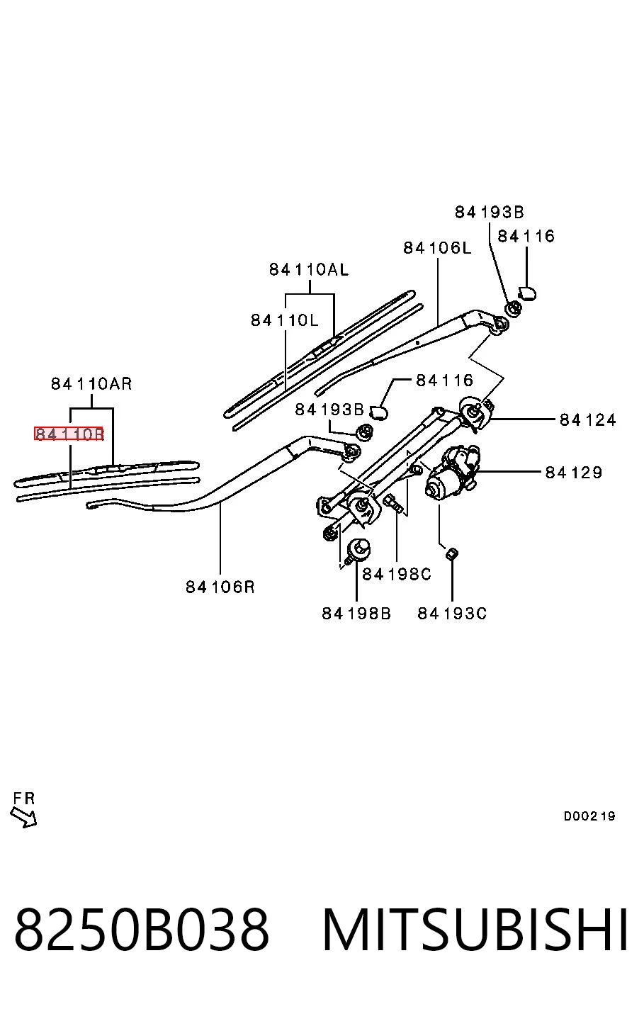 8250B038 Mitsubishi