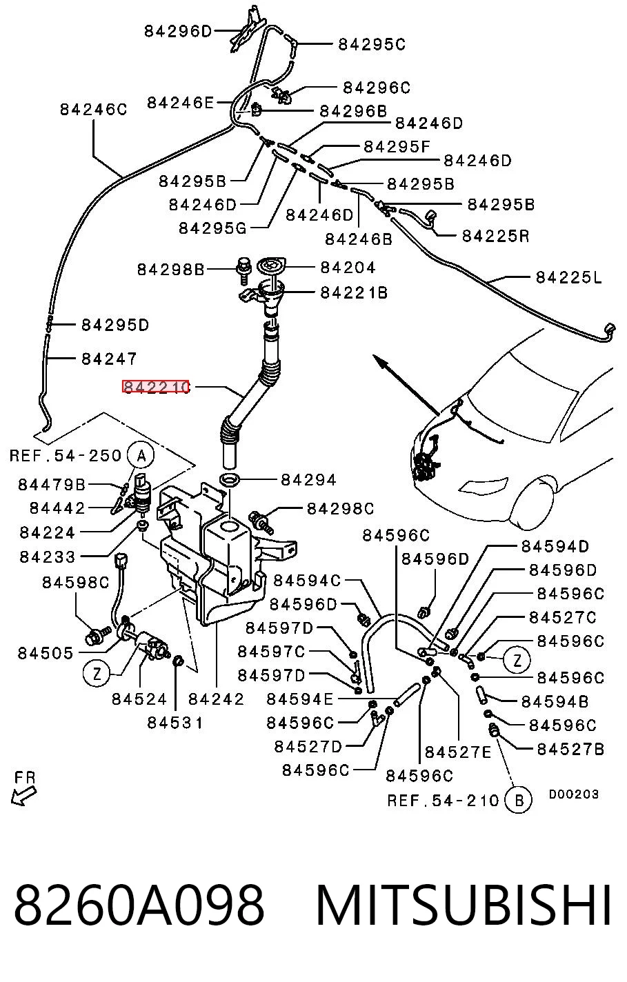 8260A098 Mitsubishi