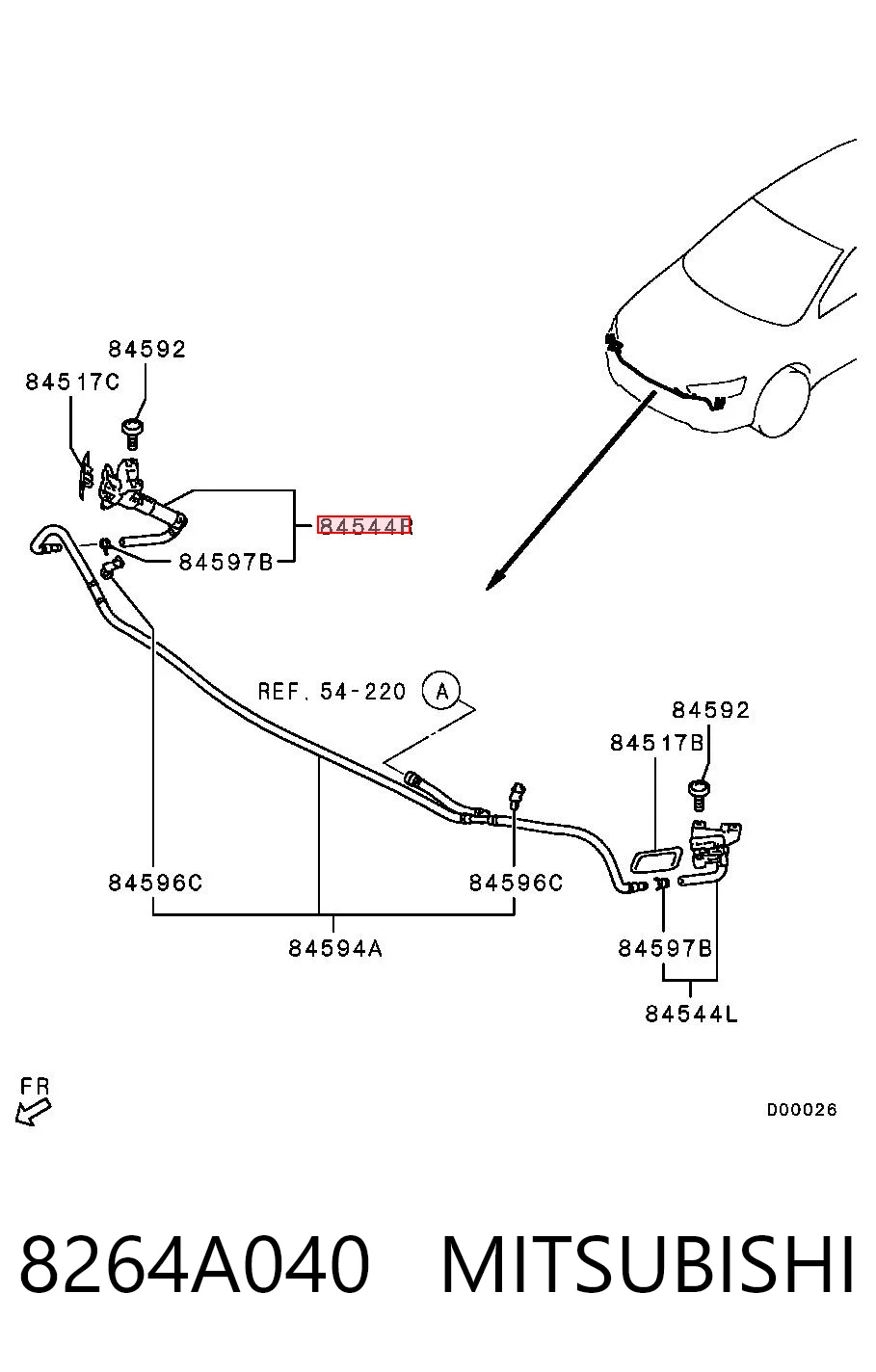 8264A040 Mitsubishi