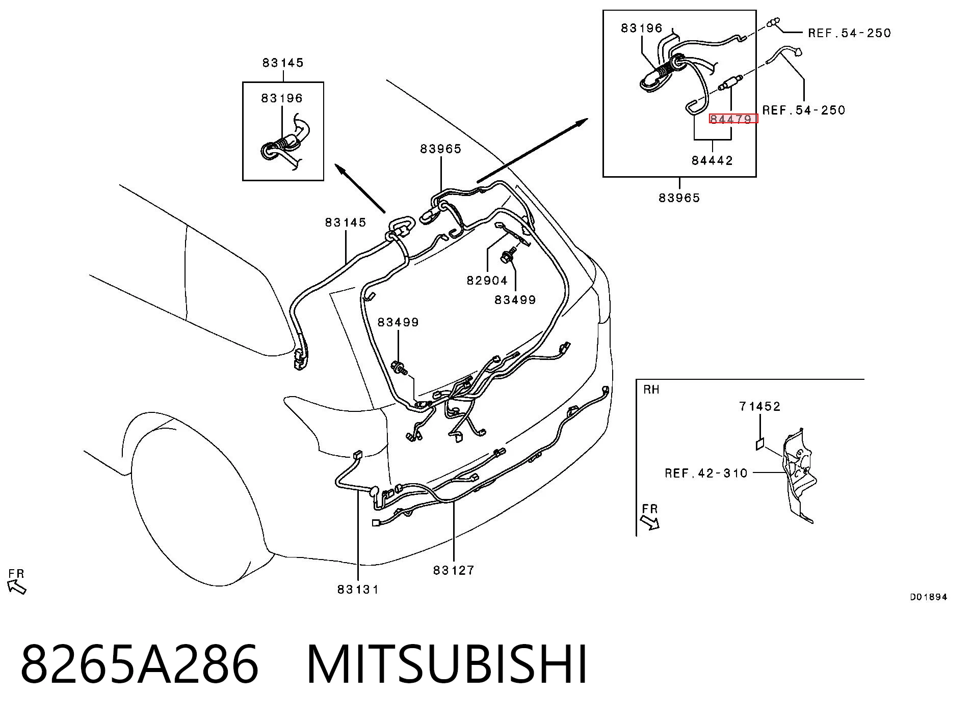 8265A286 Mitsubishi