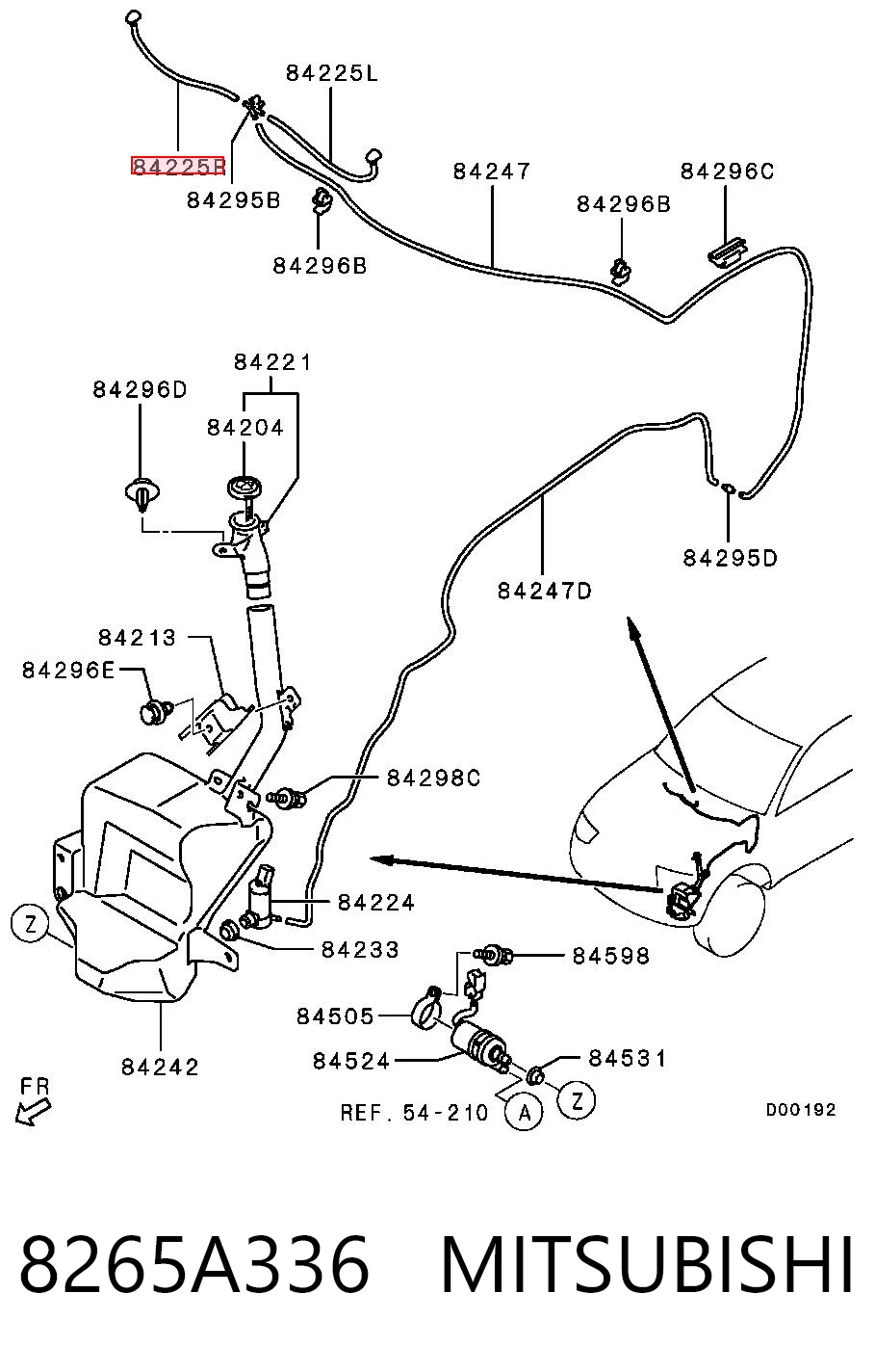 8265A336 Mitsubishi