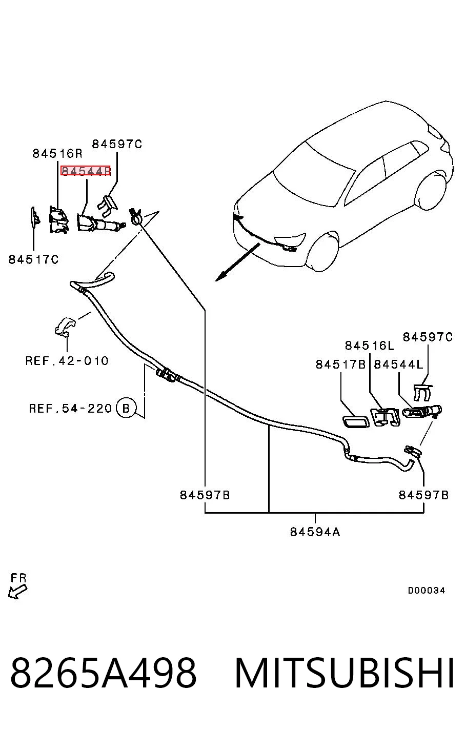 8265A498 Mitsubishi