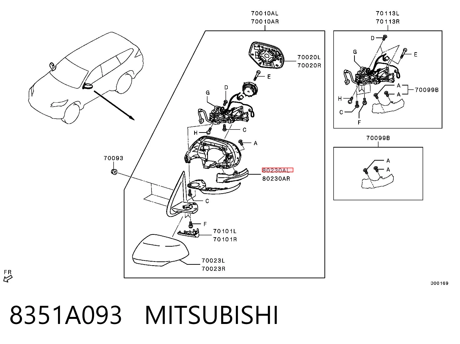 8351A093 Mitsubishi