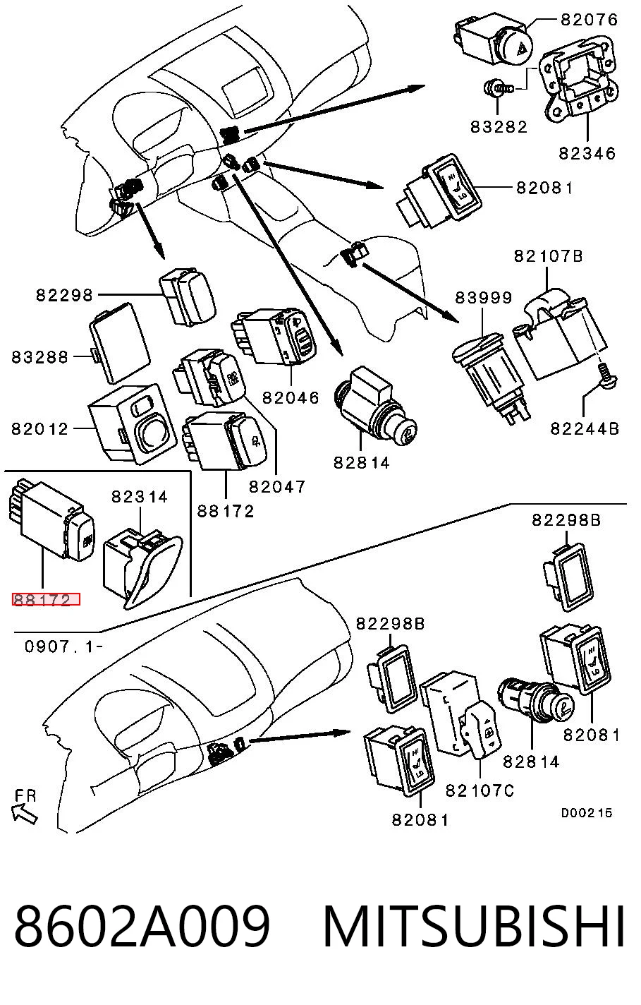 8602A009 Mitsubishi 