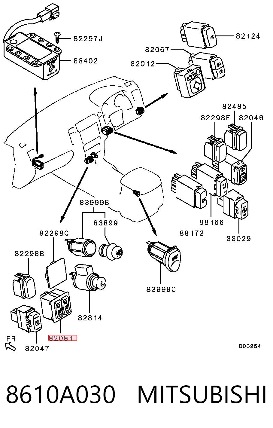 8610A030 Mitsubishi