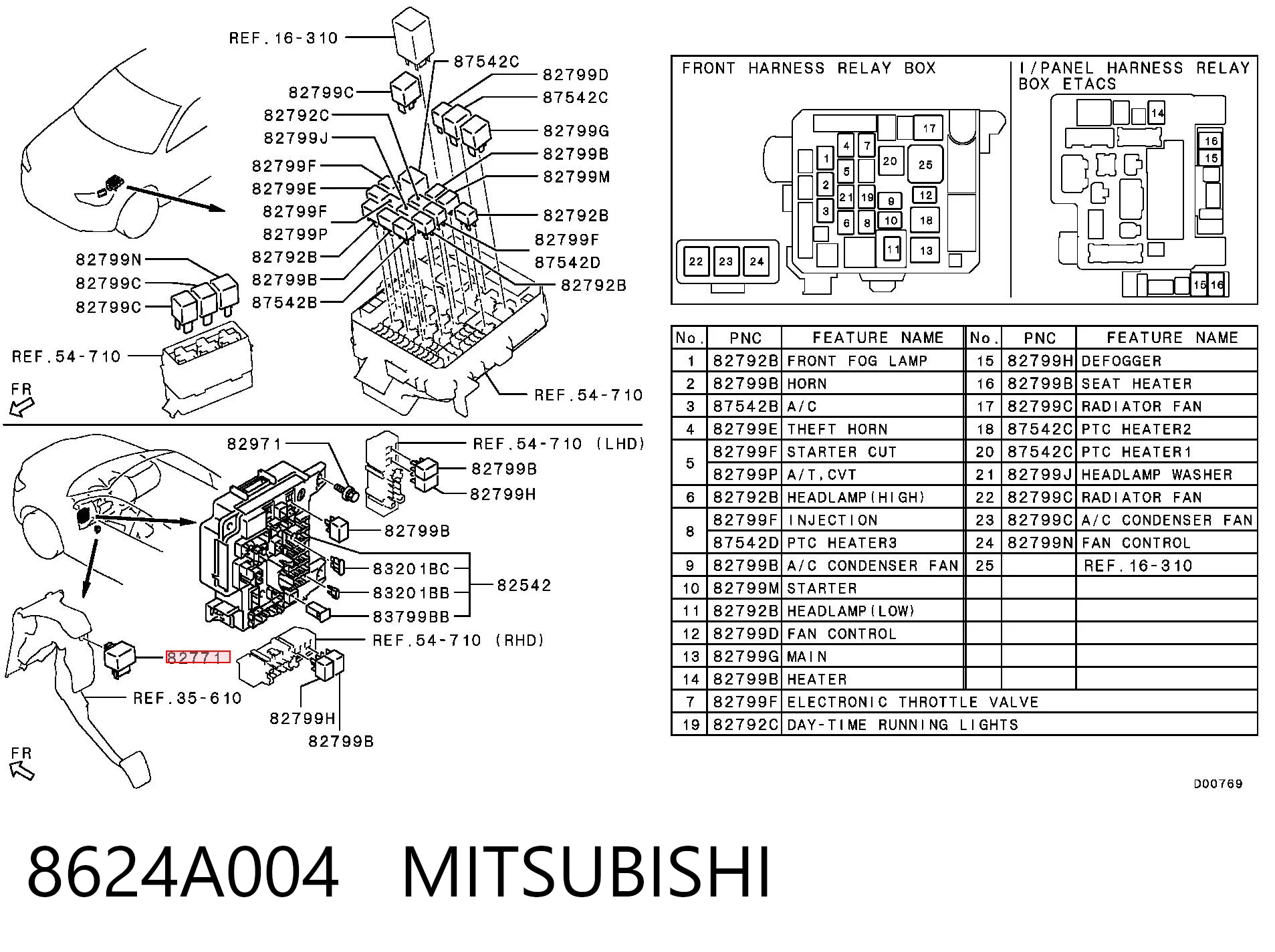 8624A004 Mitsubishi