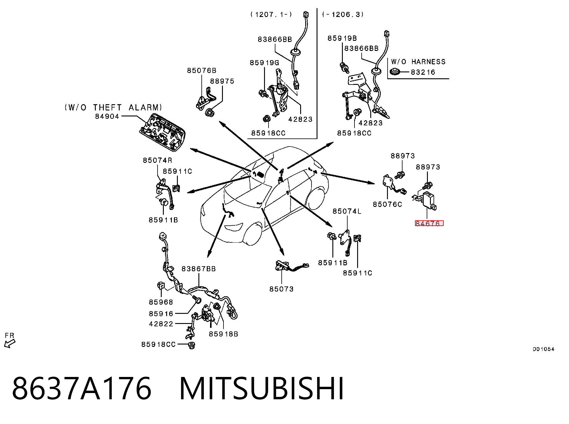 8637A176 Mitsubishi