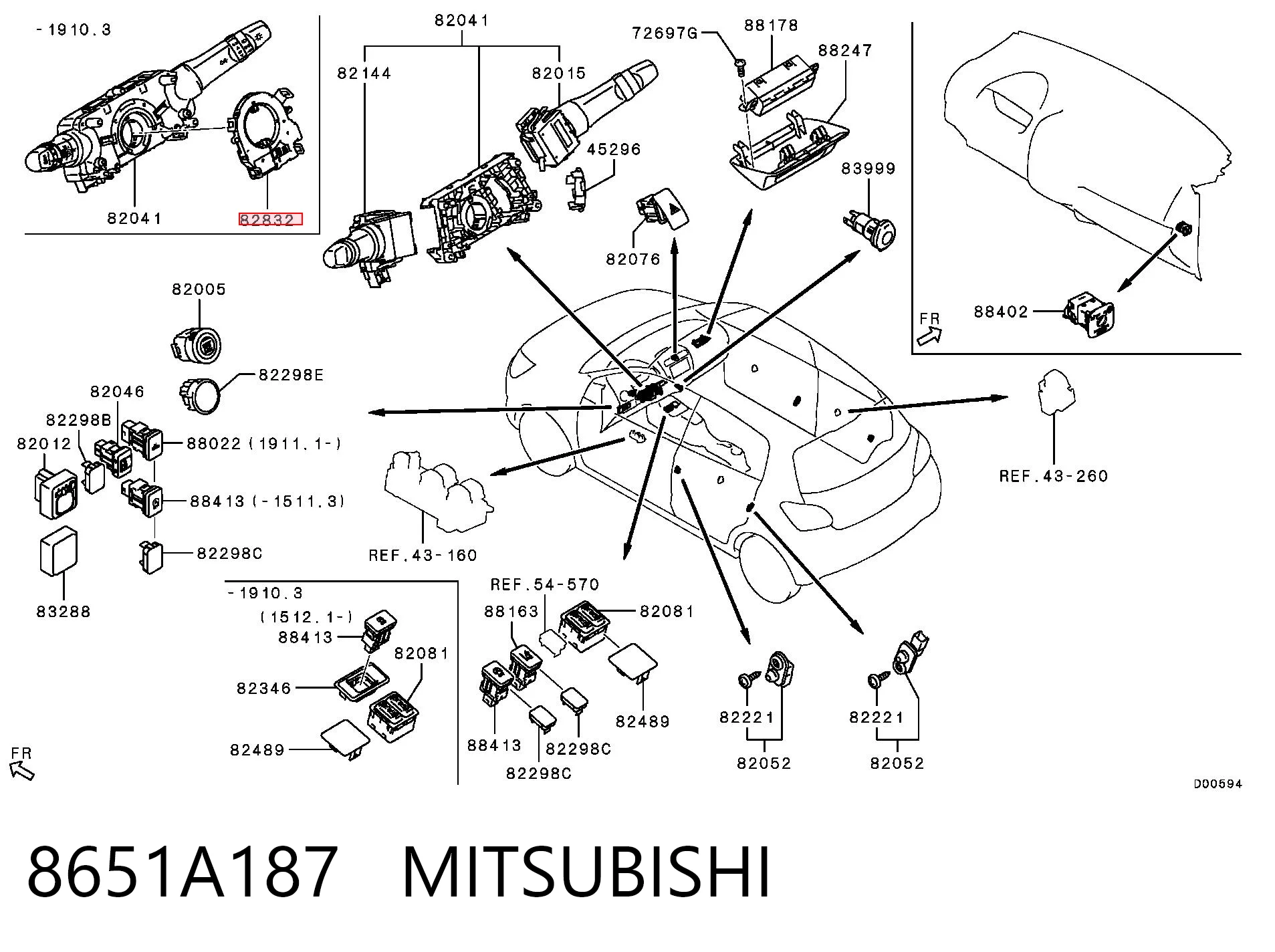 8651A187 Mitsubishi
