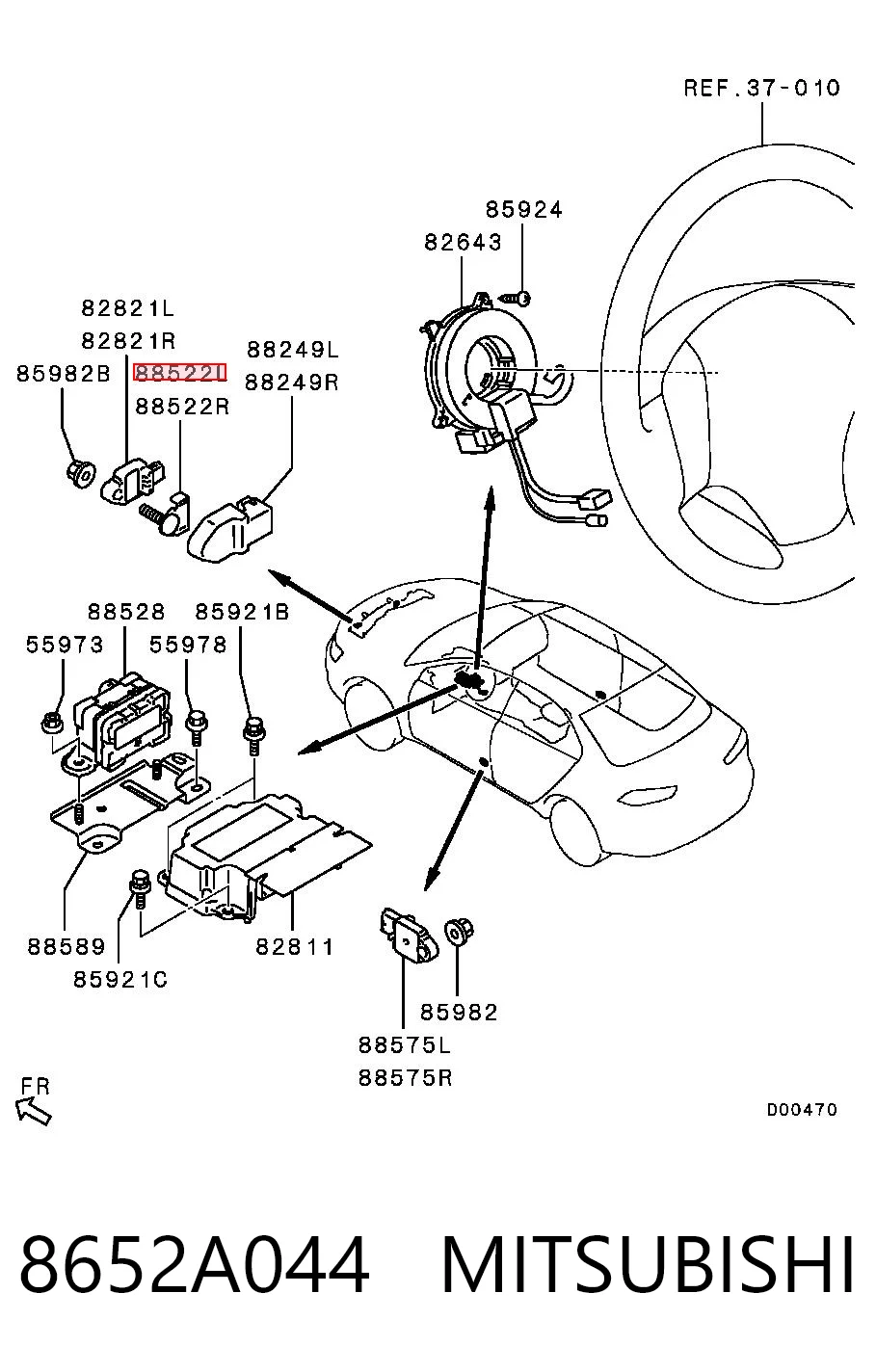 8652A044 Mitsubishi