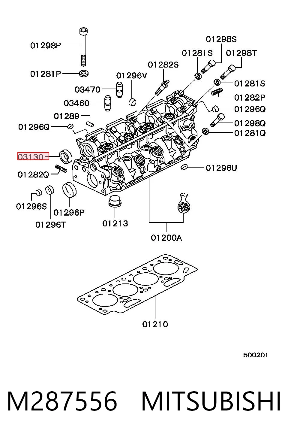 Vedação da árvore distribuidora de motor para Renault 21  S48