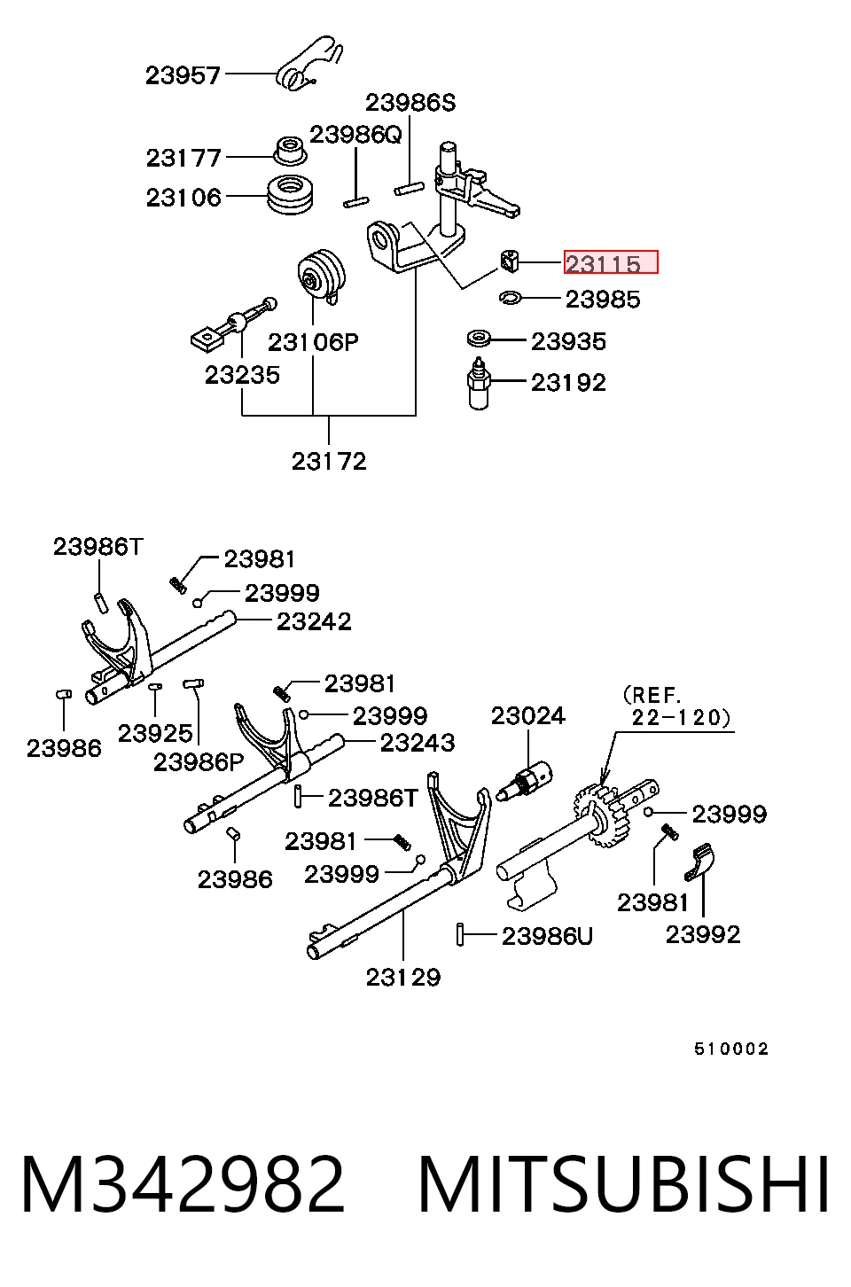 M342982 Mitsubishi