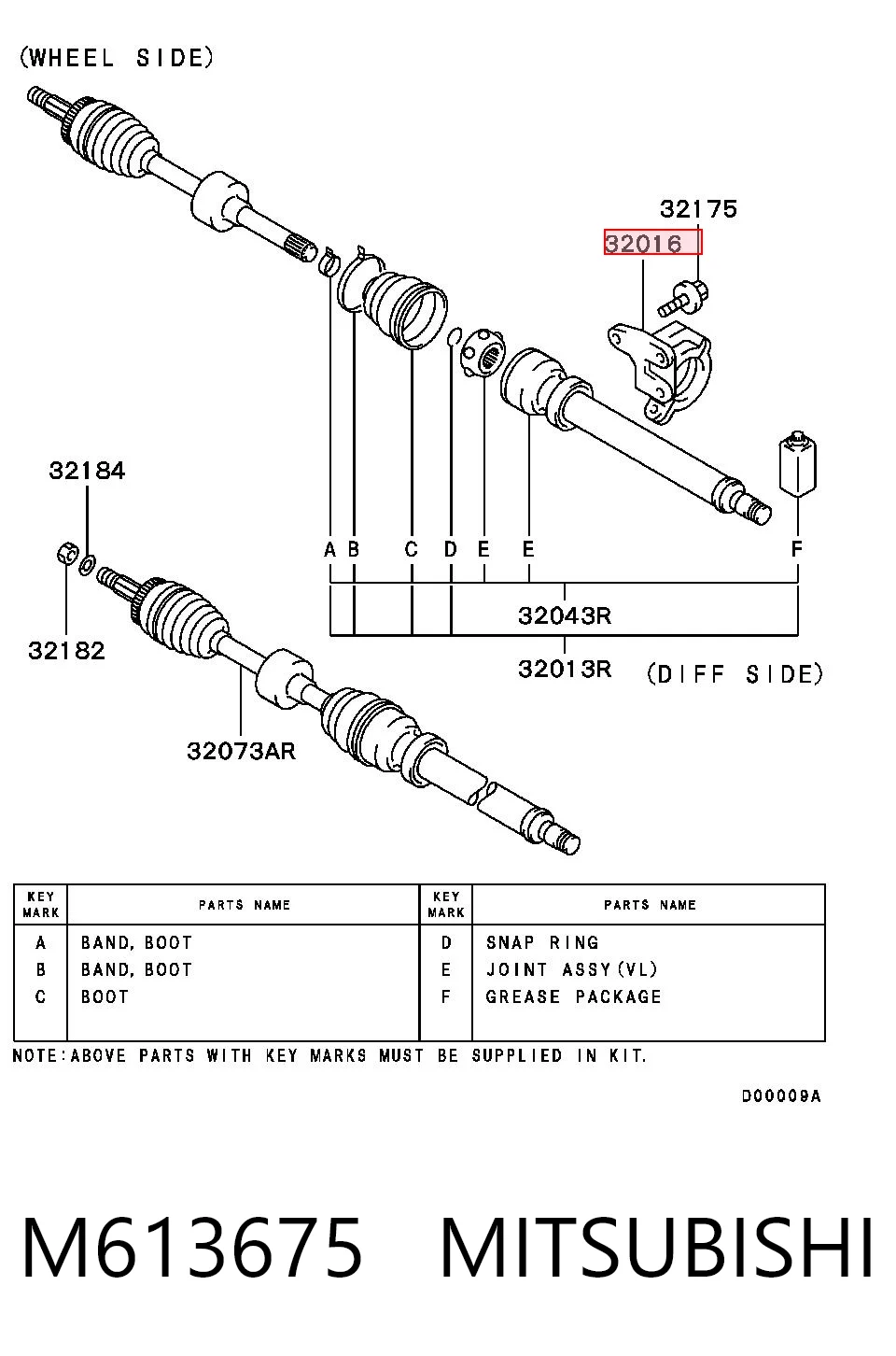 M613675 Mitsubishi
