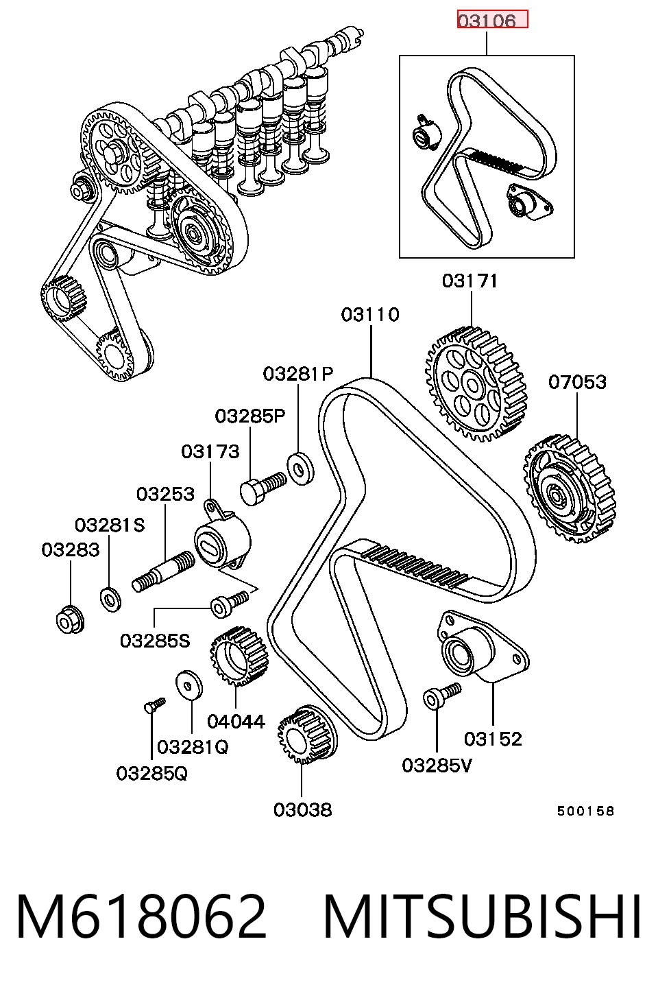 Compre Correia do mecanismo de distribuição de gás, kit Renault 11 