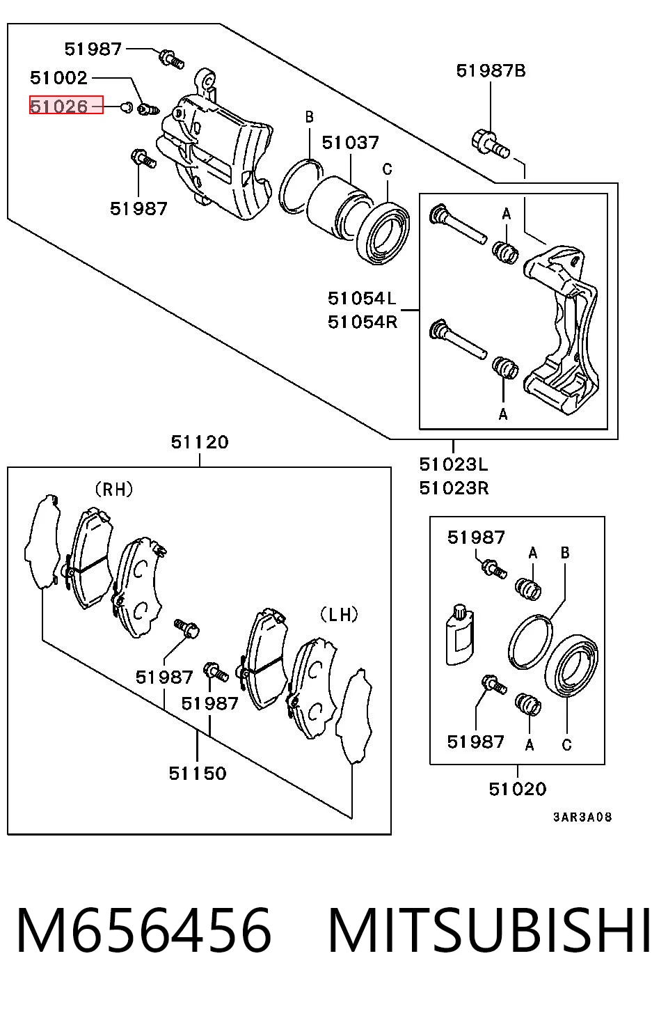 M656456 Mitsubishi