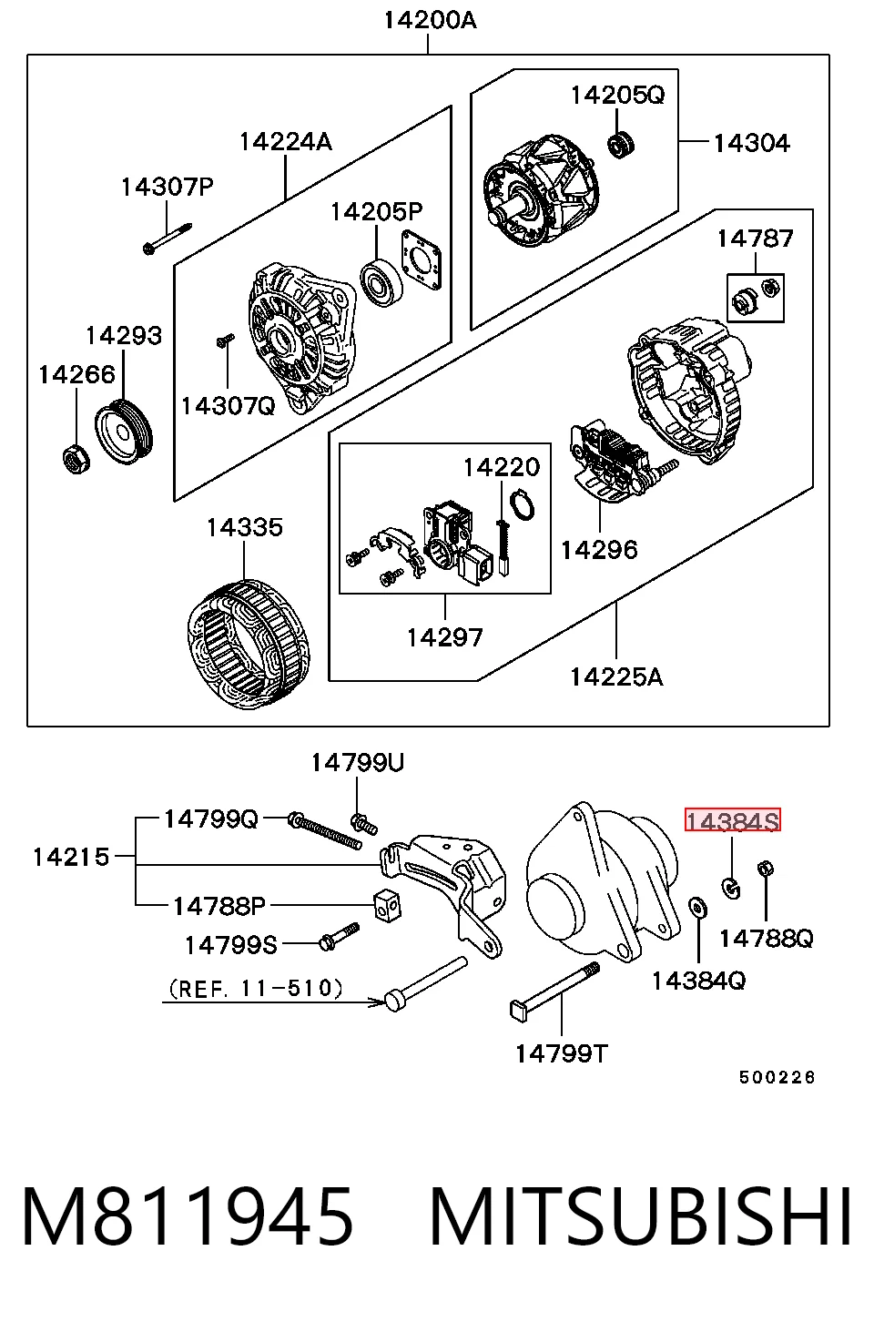 M811945 Mitsubishi