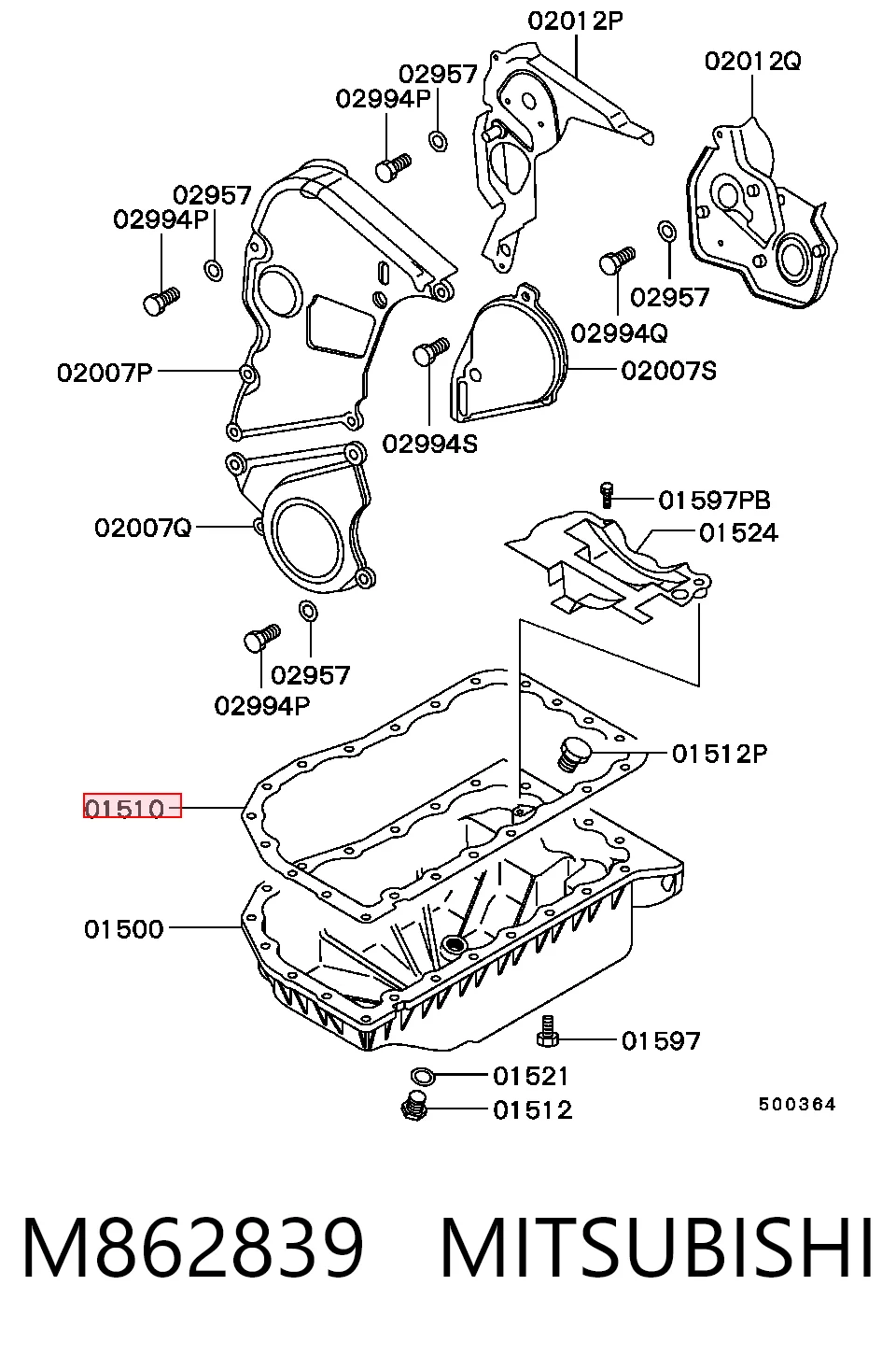 M862839 Mitsubishi