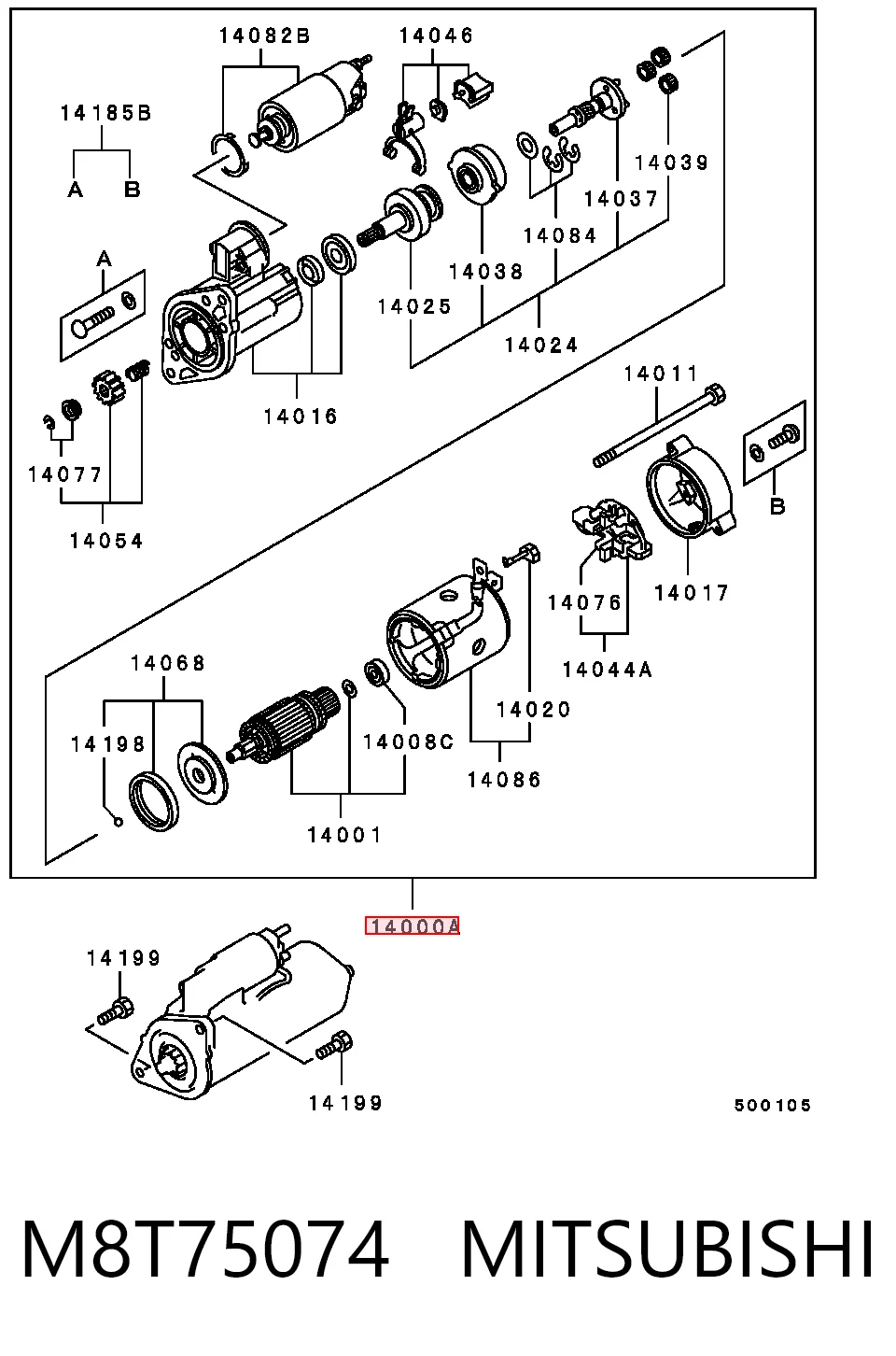 M8T75074 Mitsubishi
