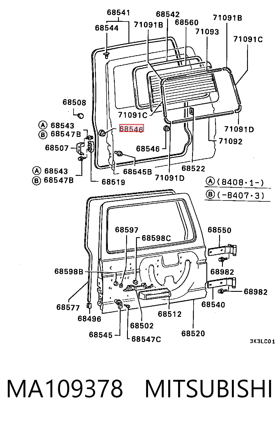 MA109378 Mitsubishi