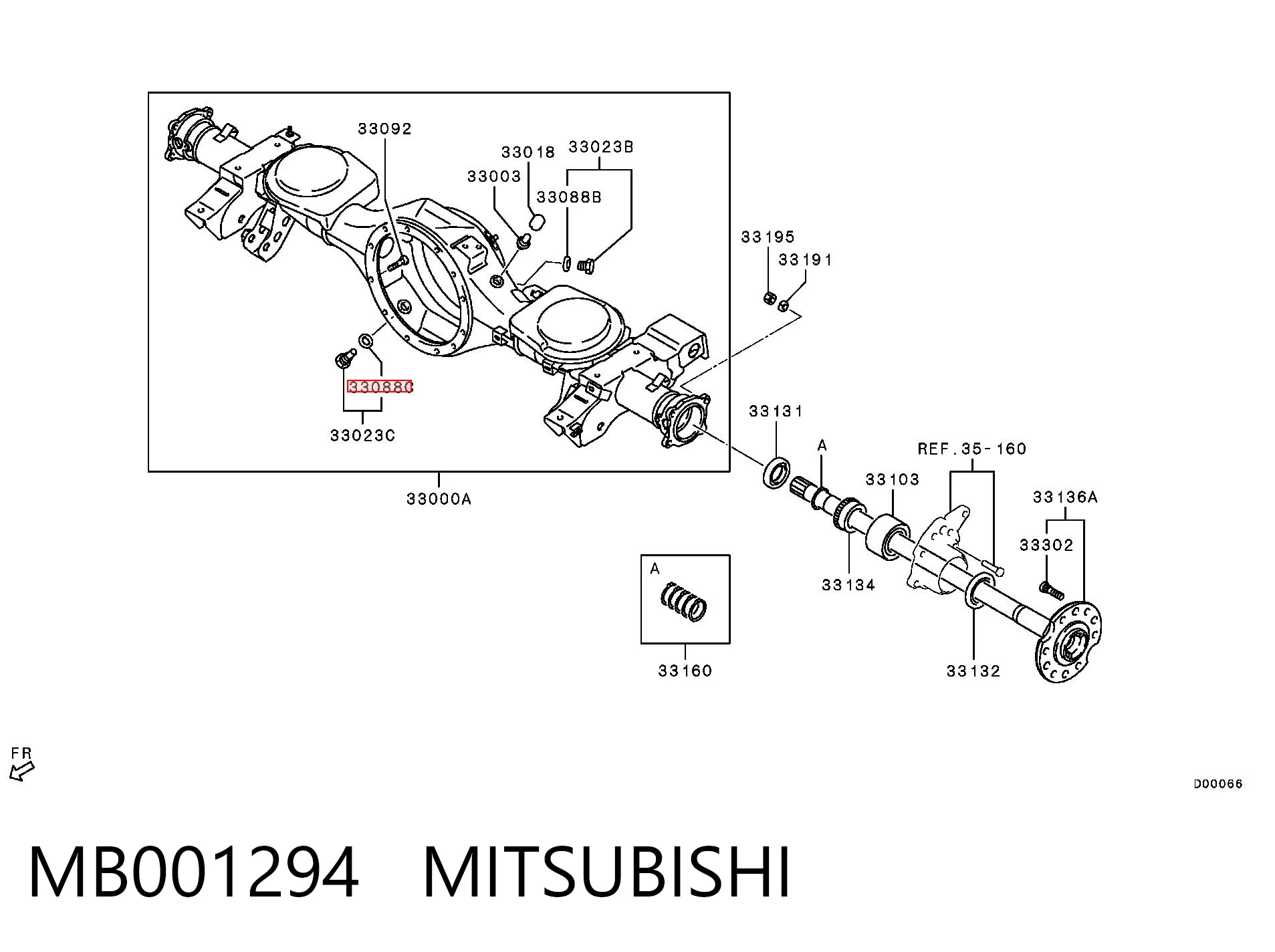 MB001294 Mitsubishi