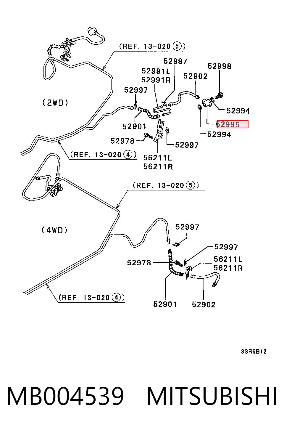 MB004539 Mitsubishi