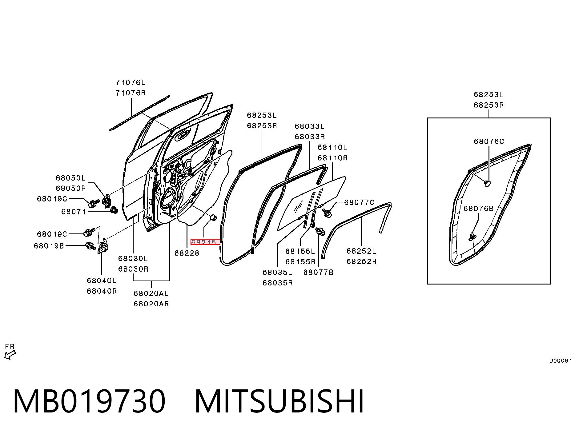 MB019730 Mitsubishi