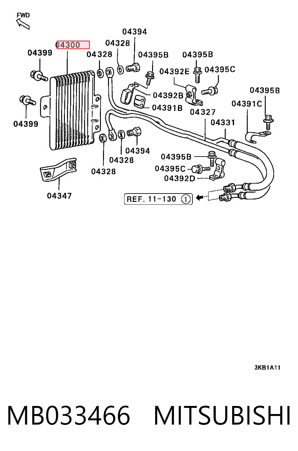 MB033466 Mitsubishi