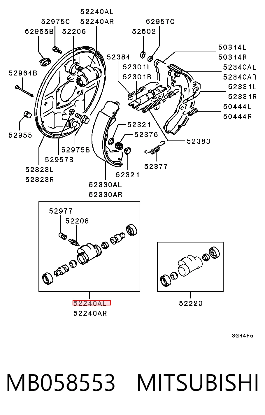 MB058553 Mitsubishi