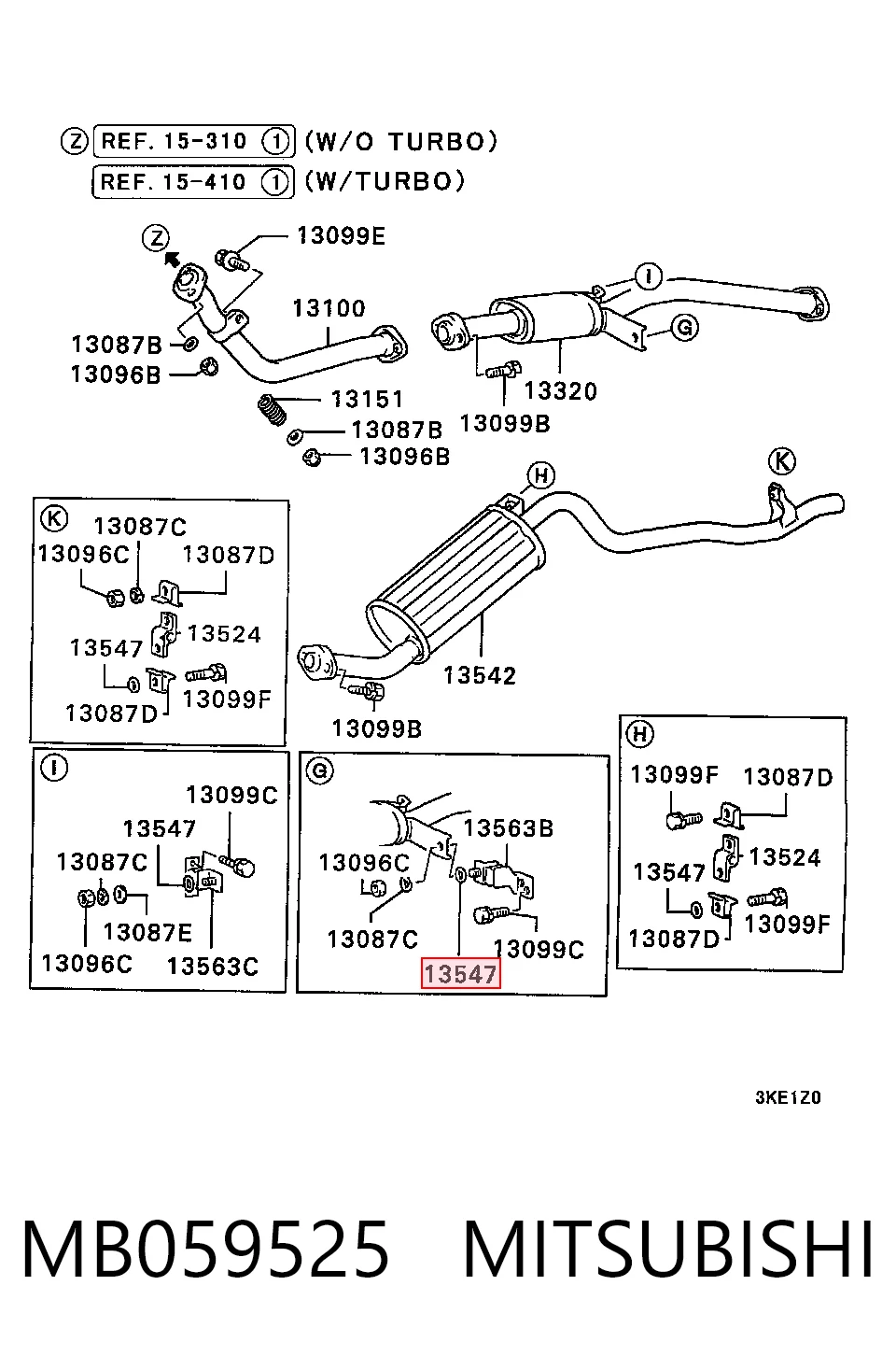 MB059525 Mitsubishi