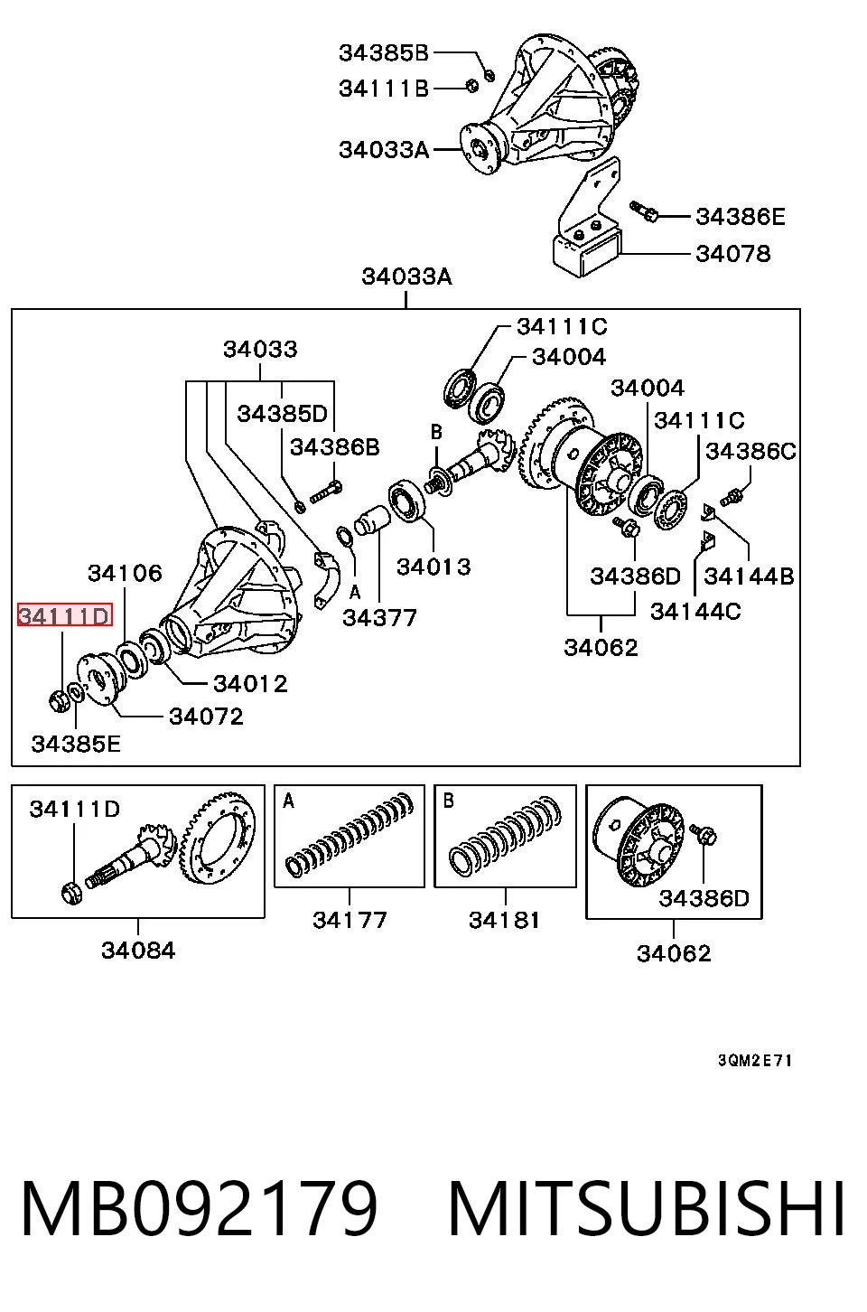 MB092179 Mitsubishi