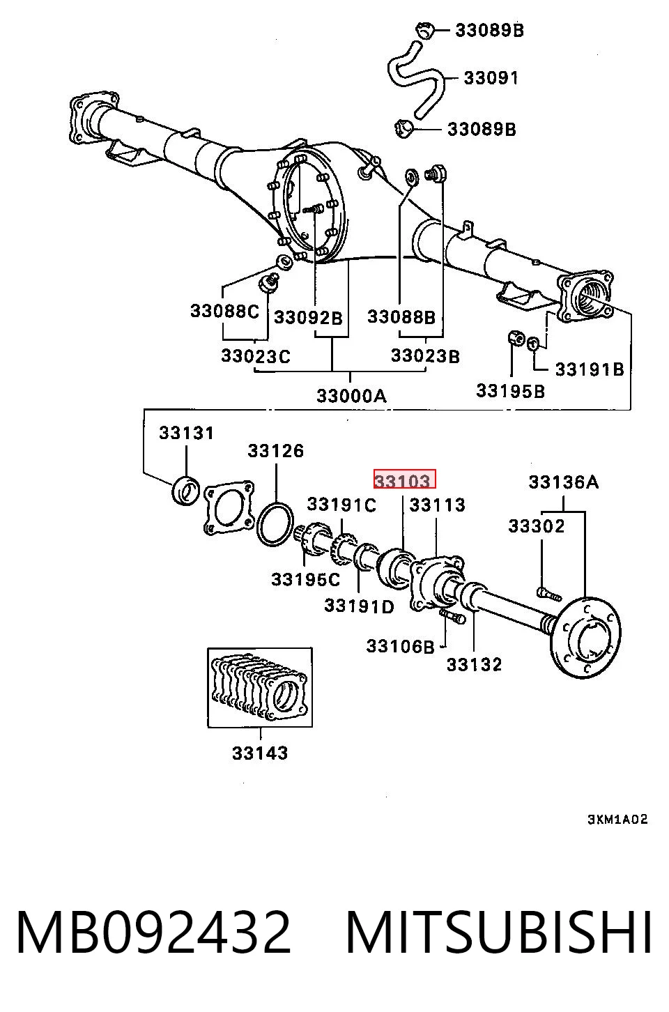 MB092432 Mitsubishi