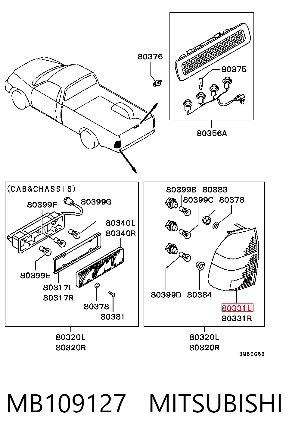 MB109127 Mitsubishi