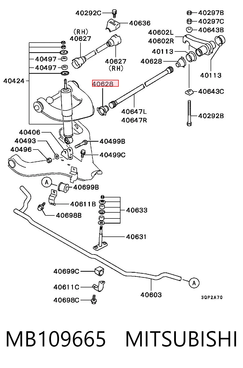 MB109665 Mitsubishi