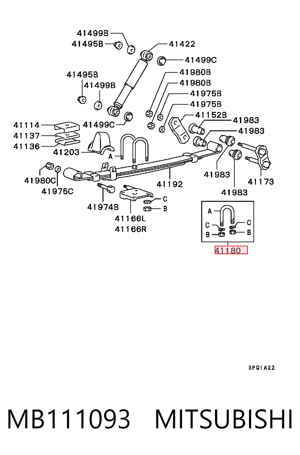MB111093 Mitsubishi