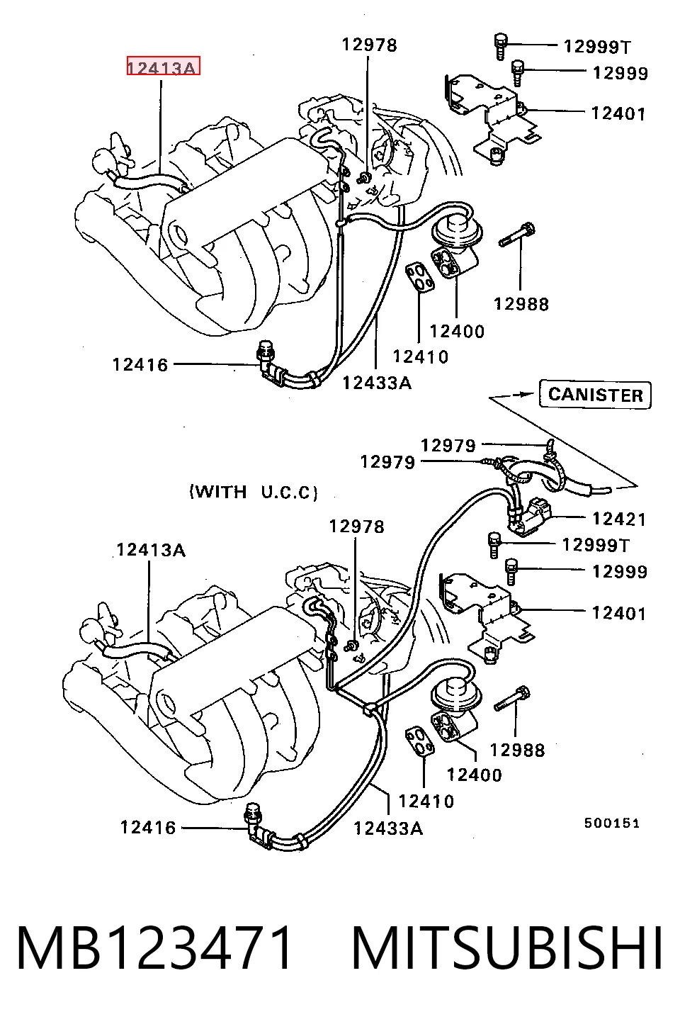MB123471 Mitsubishi