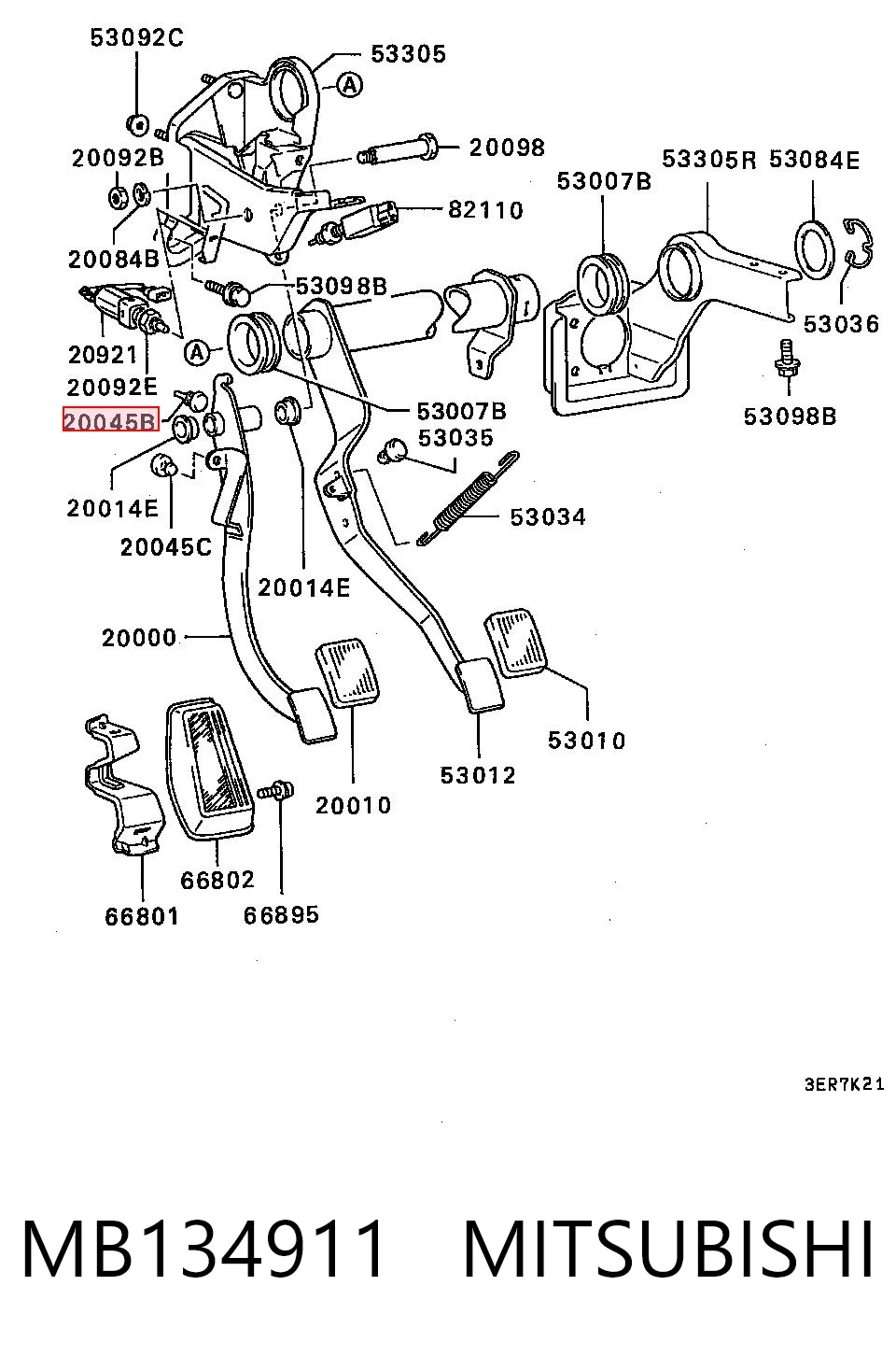 MB134911 Mitsubishi
