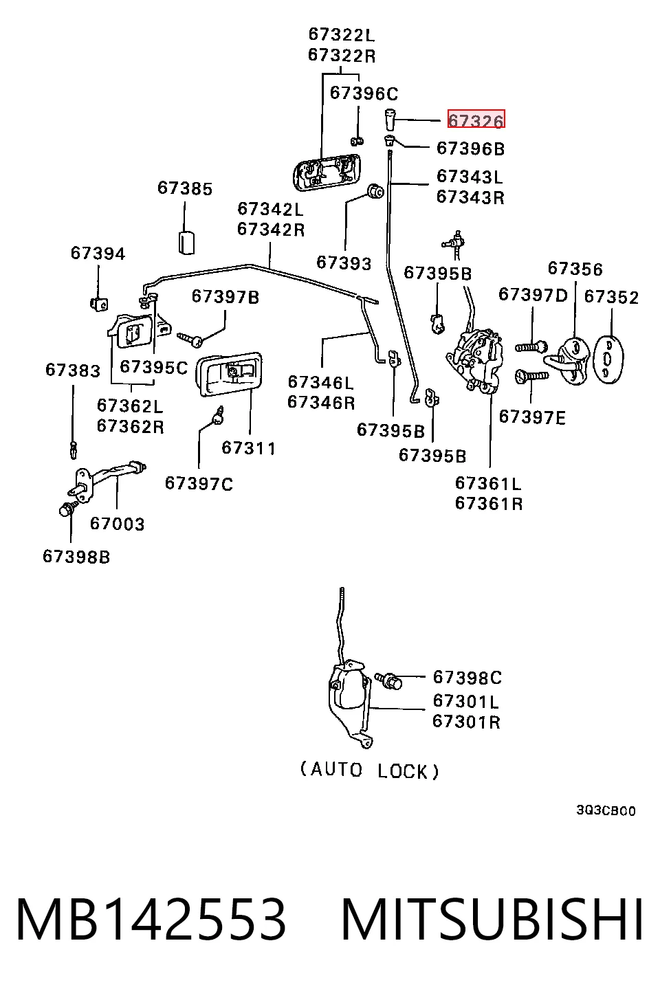 MB142553 Mitsubishi